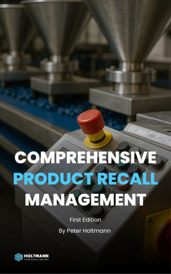 Comprehensive product recall management book cover 2