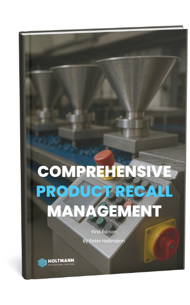 Comprehensive product recall management book cover 3
